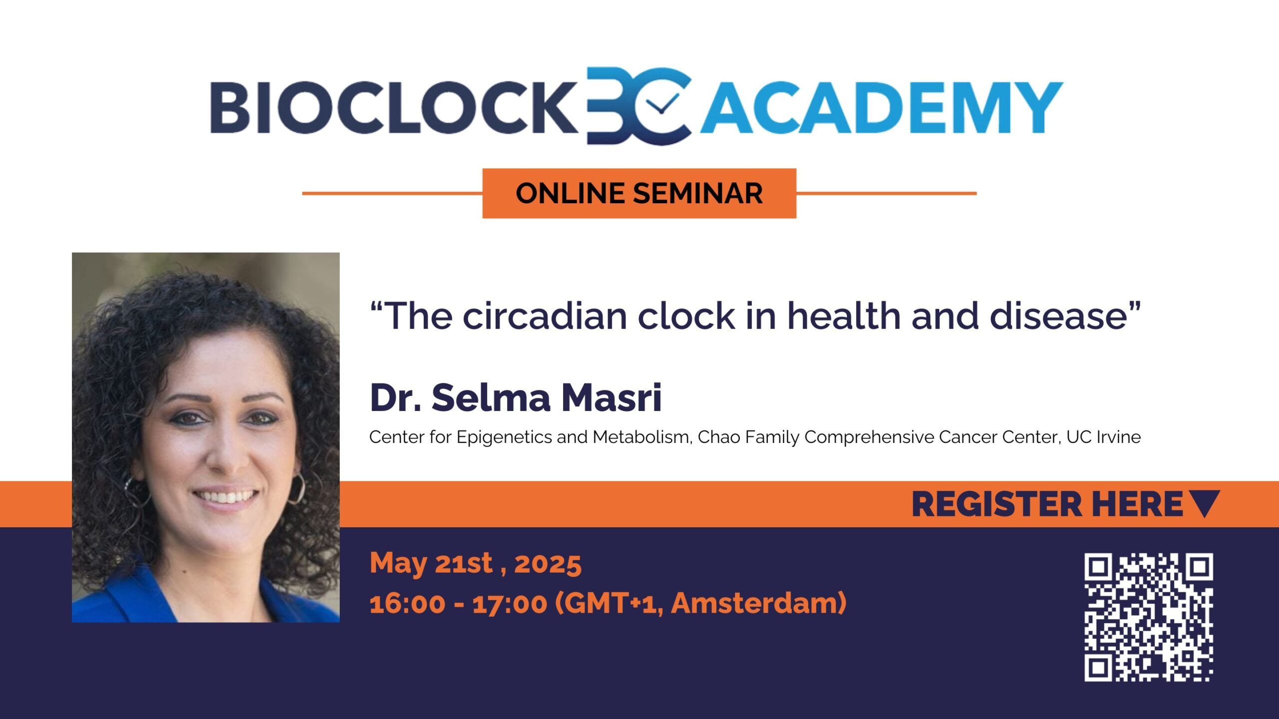 Bioclock academy announcement Joanna Chiu